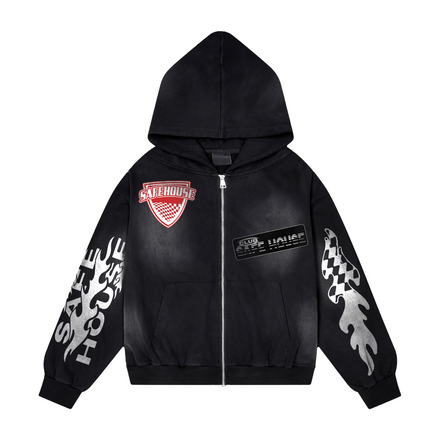 CLUB SAFEHOUSE ACID ZIP UP