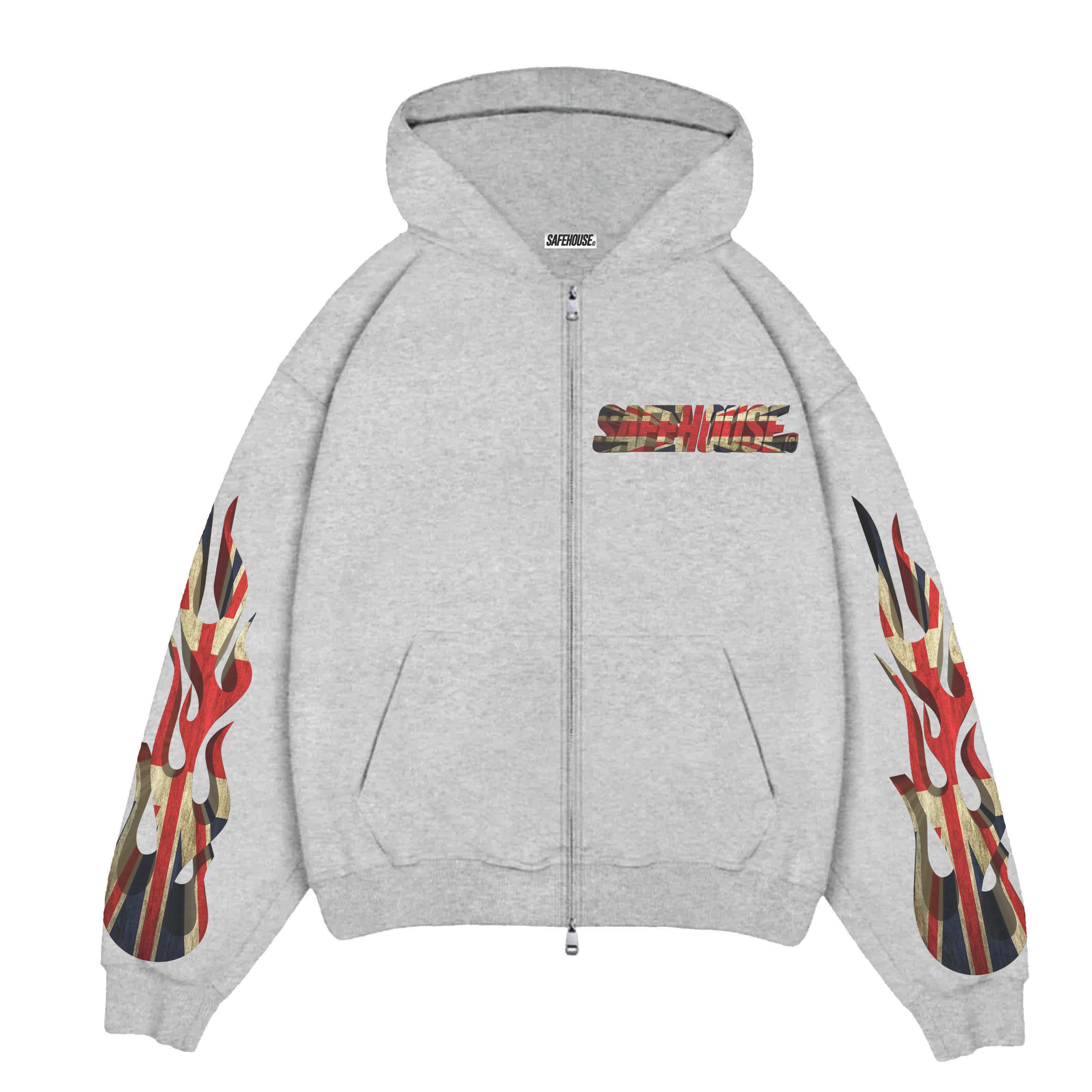 GBP HOODIE GREY